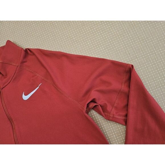 Nike CD8273-642 Men's Element Half-Zip Running Top Shirt Burnt Orange Size S - Picture 7 of 13